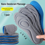 Mugavad, hingavad pehmete tallaga massaaži sisetallad. Deodorant ja higi neelav, hoiavad &auml;ra jalgade v&auml;simuse isegi pikal seismisel. Size 35/36 hall v&auml;rv