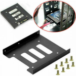 K&otilde;vakettaalus metallist 2,5 kuni 3,5 SSD k&otilde;vaketta metallist kinnitusadapteri kronstein