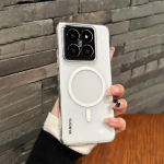 Magsafe'i jaoks l&auml;bipaistev telefoni&uuml;mbris Xiaomi 15 Pro jaoks 14T 13T 14 13 12 11 Ultra-akr&uuml;&uuml;list p&otilde;rutuskindel juhtmevaba laadimise kaitsekate for Xiaomi 14T