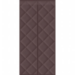 Talvine tuulekindel soe puuvillane uksekardin Paksendatud majapidamises kasutatavad kliimaseadmed soojusisolatsioon tuult blokeerivad magnetilised k&uuml;lmavastased vaheseinakardinad 90*200cm kohv