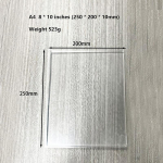 1 tk Geelpress Monoprinting Prindiplaadid Geelplaat ajakirjanduskunsti jaoks kaartide valmistamiseks, v&auml;ljal&otilde;igete tegemiseks, kunstiks A1