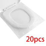 20/40/60 tk kaasaskantavad &uuml;hekordselt kasutatavad tualettruumi istmekatted, mis on 100% veekindlad ja h&uuml;gieenilised reisimiseks/telkimiseks