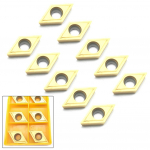 10 tk DCMT11T308-HM JT1225 CNC karbiidist siset&uuml;kid l&otilde;ikuri treipingi treimise t&ouml;&ouml;riista tera