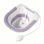 1 tk kokkupandav tualettruum istmevanniga rasedate naiste spetsiaalne kraanikauss vanni leotamine rasedatele naistele hemorroidide patsientide hoolduskauss lilla