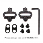 Maastikujalatsid Klambrid Shimano SH51 SPD MTB klambrite komplekti Pedal Cleat Jalgrattapedaali klambrid Speed ​​Calas Tocas rattakingad must