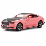 1:24 Rolls-Royce Ghost sulamist luksuslik uue energiaga automudel valatud m&auml;nguauto metallist laadimise automudel heli ja valgusega tagasi t&otilde;mmatav laste m&auml;nguasjakingitus roosa