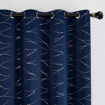 Uus lihtne uus kardinakangas &uuml;hev&auml;rviline soojusisolatsiooniga pimendavad kardinad kabineti magamistoa k&ouml;&ouml;gi elutoa kaunistus W132cmxH214cm 1PC