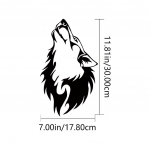 1 tk Hundi Pea Seinale Metallist Seina Kaunistus, Magamistoa Kaunistus Kleebis Seinamaal, Seina Kaunistus, Halloweeni Tuba Magamistuba Elutuba Kaunistus helehall v&auml;rv