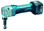 Makita Taaslaetav Nibbleri l&otilde;ikamisv&otilde;imsus pehmest terasest plaat 3Ah &uuml;mbris Kaasas JN160DRF 14,4 V 1,6 mm aku, laadija,
