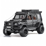 1/32 Mercedes Benz BRABUS G550 4*4 Maastikuauto Sulamist Metallist Valatud Mudelauto Simuleeritud Dekoratiivsed Trendikad Kaunistused Koguobjektid must