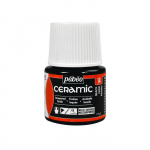 Peinture - P&eacute;b&eacute;o - Ceramic - Noir - 45ml - Brillant et opaque must