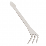 Ergonoomilise k&auml;epidemega roostevabast terasest juurereha 3-haruline lahti pinnasega bonsaipuu t&ouml;&ouml;riistad