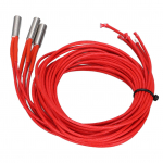 3tk Soojendusvardad 6x20mm 24V 40W keraamiline kassett soojendustorud 3D printeri tarvikud