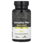 Sunergetic, Annatto Max Delta Gold&reg;, 300 mg, 30 vedelat kapslit