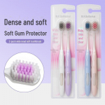 Shantoumu supermarket: 6 komplekti t&auml;iskasvanutele m&otilde;eldud pehmete harjastega laia peaga hambaharjad