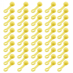 50 tk jalgratta piduri &otilde;hutusvahendi kummist kork piduri &otilde;hutusnippelkate piduri kruvikorgid h&uuml;draulilise pidurikalda nippel tolmukate kollane