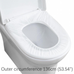 10 tk Biolagunev &uuml;hekordselt kasutatav tualettruumi istme kate Wc tualettmatt Travel Camping 10PCS