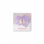 JISOO (MustRoosa) - Minialbum [AMORTAGE] Vin&uuml;&uuml;l (Roosa ver. / S&uuml;da ver.) Heart Ver.