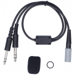 Lennunduse peakomplekti adapter Kaasaskantav K&otilde;rge tihedusega k&auml;sn Vastupidav Helikopteri peakomplekti adapter