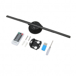 3D hologrammventilaator 512x234P resolutsiooniga 234 LED-pirni 16,5-tollise hologrammreklaamimasin peoks AU PLUG