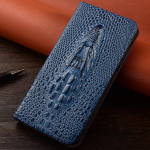 Ehtsast nahast klappkaaned Apple iPhone 11 Pro Max/XS Max/XR jaoks - Krokodillinahast disain XS MAX