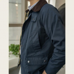 Unisex Briti Retro Sametkrae Jahipark 3XL