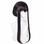 Yor Forger Cosplay Parukas SPYXFAMILY Kuumakindel S&uuml;nteetiline Juuste Parukas + Parukakate + Peapael + K&otilde;rvar&otilde;ngad + Relva Tarvikud One Size