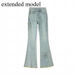 GMXIA Naiste moe vabaaja &uuml;hev&auml;rvilised k&otilde;rge v&ouml;&ouml;kohaga p&uuml;ksid ja kapriis XS