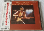 CD ERIC CLAPTON - Live In The Seventies P33W50007 RSO 1985 Jaapan Rock Kasutatud
