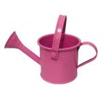 Veekeetja ornament Kukkumiskindel avanemiskujundus Loov dekoratiivne galvaniseeritud rauast lillede istutuspott Kastekann Koduaed punane