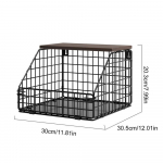 K&ouml;&ouml;giseinale paigaldatav hoiuriiul Sibul Ingver K&uuml;&uuml;slauk Maitseained V&uuml;rtsiriiul Ilma puurimiseta K&ouml;&ouml;givilja-Puuvilja &auml;ravoolukorv S must