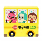 Pinkfong Korea hangeuli m&auml;lukaardid 120 tk