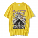Anime Bungou Stray Dogs T-s&auml;rk Sigma Unisexga Graafiline T-s&auml;rk Unisex Naistele Harajuku vabaaja puuvillased &uuml;lisuured l&uuml;hikeste varrukatega T-s&auml;rgid Unisex L