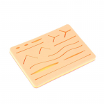 Meditsiiniline naha&otilde;mbluspraktika silikoonpadjaga haava simuleeritud kirurgiline koolitus one size