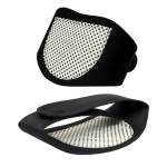 1 tk turmaliin, isesoojenev kaelarihm Magnet kaelatugi masseerija spontaanne kuumenemiskaitse Tervisehooldus Mehed Naised S must