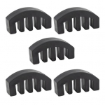 5 tk Kummist Viiuli Summuti 3/4 4/4 Viiulitele K&uuml;&uuml;nisstiilis Viiuli Harjutussummuti Viiuli Summuti Tarvikud Muusikule Algajale kollane