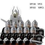 Keskaegsed Elfi Rohani s&otilde;durid Kaardiv&auml;gi lotr Tegevusfiguurid Mini Klotsid Nukk Kokkupandavad Ehitusklotsid MOC DIY M&auml;nguasjad lapse kingituseks