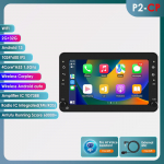 Hizpo Carplay 4G 2Din Android 13 Autoraadio Alfa Romeo Brera Spider 159 Sportwagonile Multimeedia Video M&auml;ngija Navigatsioon Intelligentne GPS-Autoradio P2CP 4Core 2G 32G AI