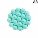 Kahepoolne silikoonist imipadi mobiiltelefonide kinnitusdetaili jaoks.