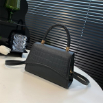 Retro naiste kott L&auml;&auml;ne stiilis &otilde;lakott k&auml;ekott Korea versioon krokodilli mustriga v&auml;ike ruudu kott, mood ja lihtne crossbody kott 21x8x15cm