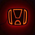 9.8X8cm Accord Tagumine Honda Embleemi Valgus Punane LED Honda Pagasiruumi Valgus 5D Tagumine Valgus Honda Accord 2008-2009 Autode Stiil 9.8cmX8cm