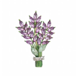 Mood Crystal Lavendel Prossid Pins Naiste riided Pulmad Ehted Peoaksessuaarid Kingitused