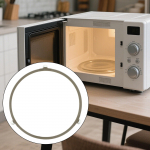 Microwave Turntable Glass Plate Tray Support Holder Sturdy Easy to Install Rotating Roller