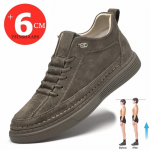 Ehtne Nahk K&otilde;rgendavad Kingad Liftikingad K&otilde;rguse Suurendamise Kingad Meeste K&otilde;rguse Suurendamise Sisetallad 6CM Meeste Tossud Spordikingad 36