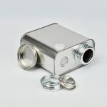 &Otilde;hukindlad kohvioapurgid v&auml;litingimustes telkimis-plekk-karp toidupakendi hoiukoht V&auml;rskelt hingavad rauast purgid