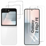 Verre Tremp&eacute; pour Samsung Galaxy Z FLIP 7 FE et Protection plastique &eacute;cran [Pack 2] Film Vitre Protection Phonillico&reg;