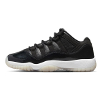 Air Jordan 11 Retro Low GS 72-10 Laste tossud Must Gym-Red Valge 528896-001 36