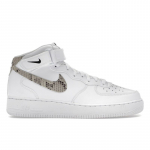 Nike Air Force 1 07 Mid Madunaha Swoosh Naiste Tennised Valge Must Liivakarva DD9625-101 36