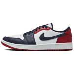Air Jordan 1 Low Golf USA Unisex Tossud Punane Valge Obsidiaan DD9315-113 37.5