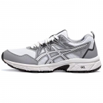 Asics Gel-Venture 8 Summutav Tagasil&ouml;&ouml;giga Kang S&uuml;nteetiline Nahk Madalad Jooksujalatsid Naiste Jooksujalatsid Hall Valge 1012B637-100 37